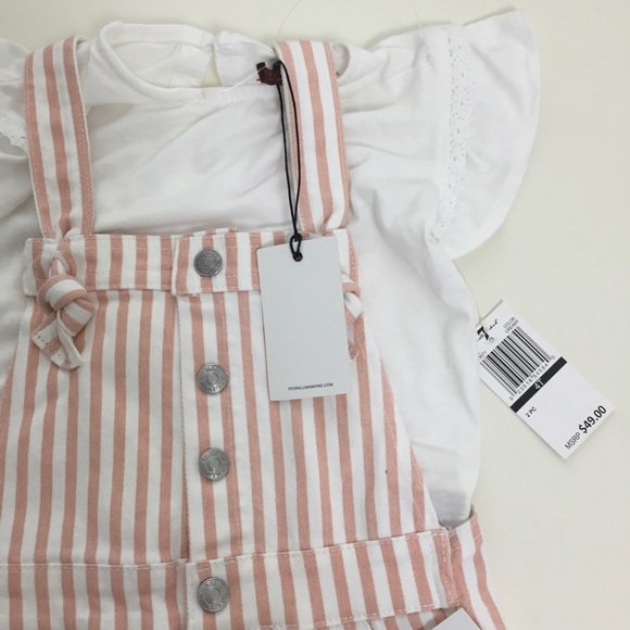 7 for all mankind romper with top - Picture 3 of 7